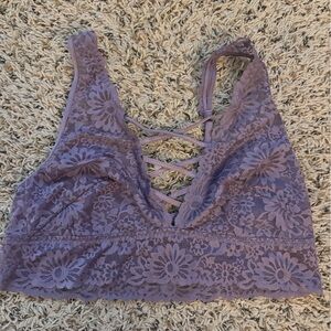 Victoria's Secret Lavender Lace Bralette